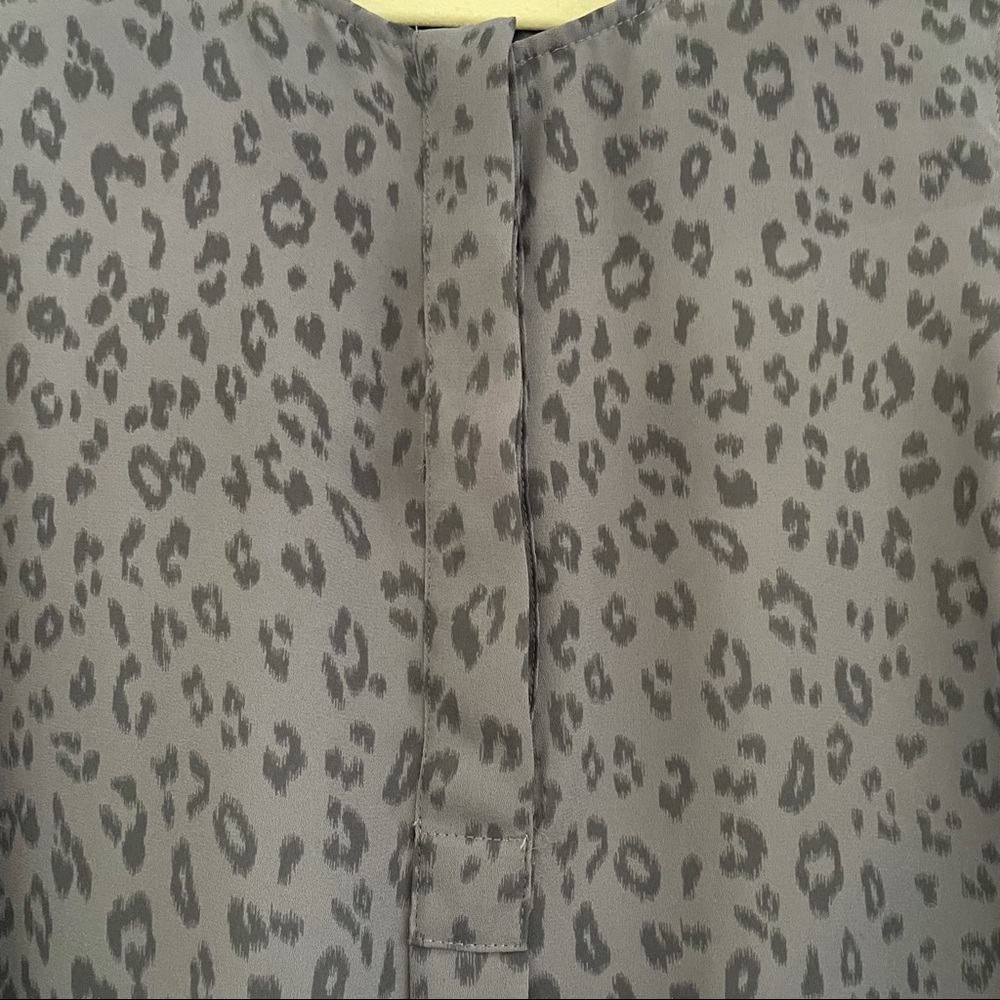 H&M Sleeveless Leopard Print Tunic Size 8 - Picture 2 of 7